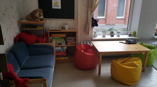 Atpūtas stūrītis bērniem.